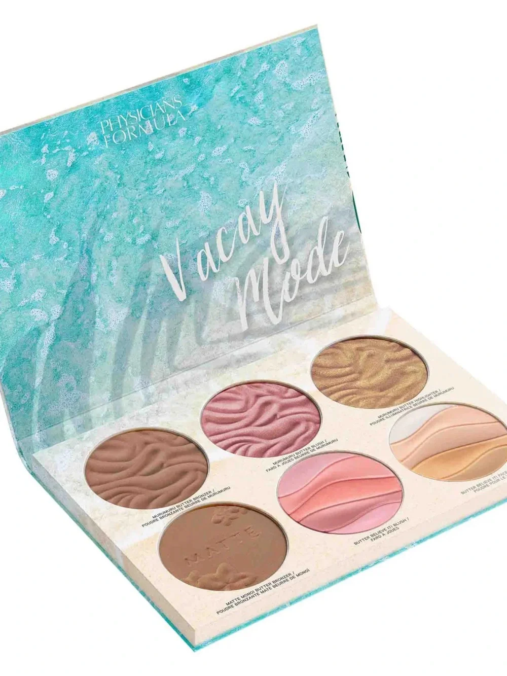 Physicians Formula Vacay Mode Face Palette – Bronze, Pink, Gold, Peach